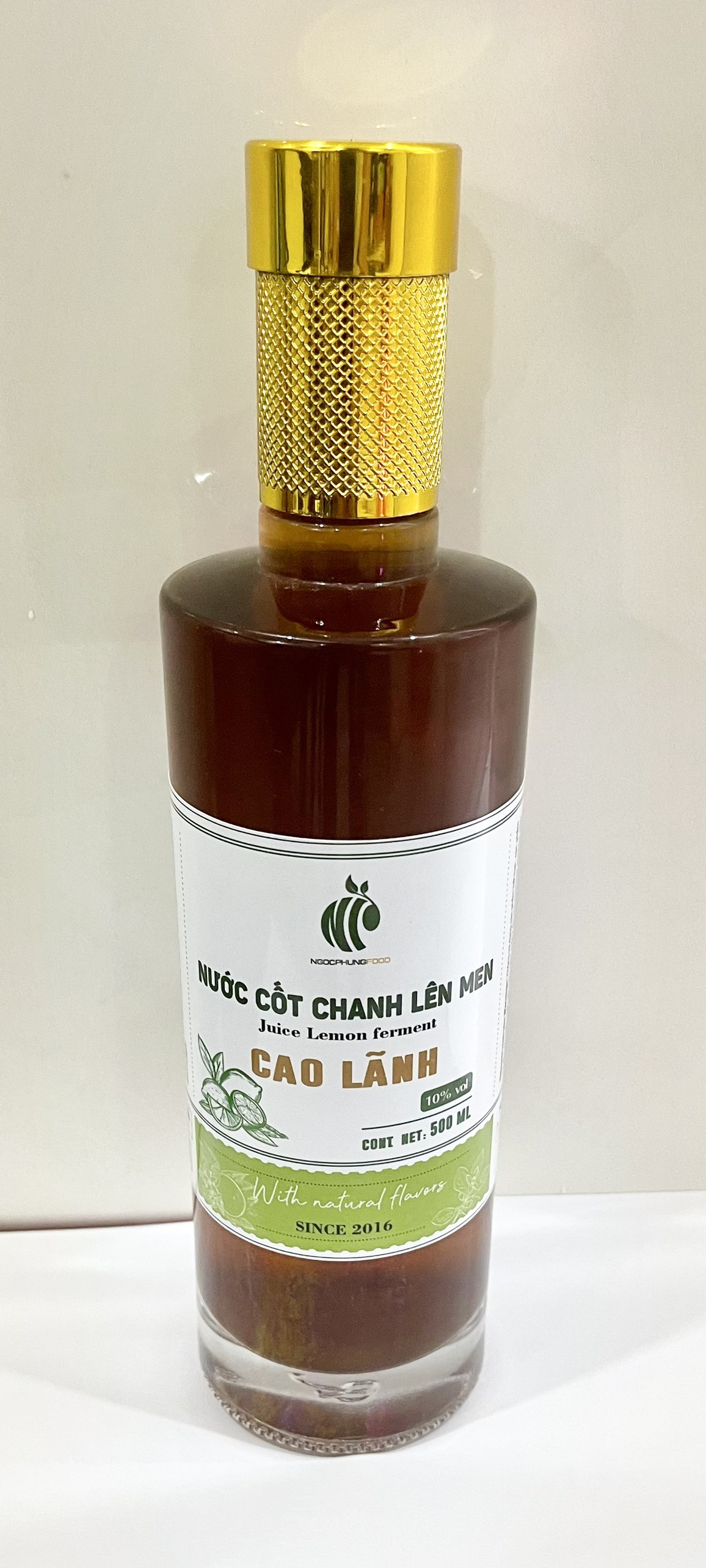 Nước cốt chanh lên men